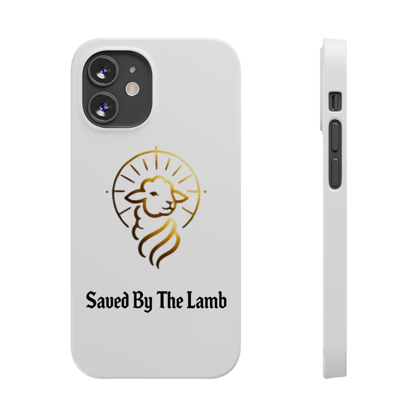 Saved By The Lamb Phone Case