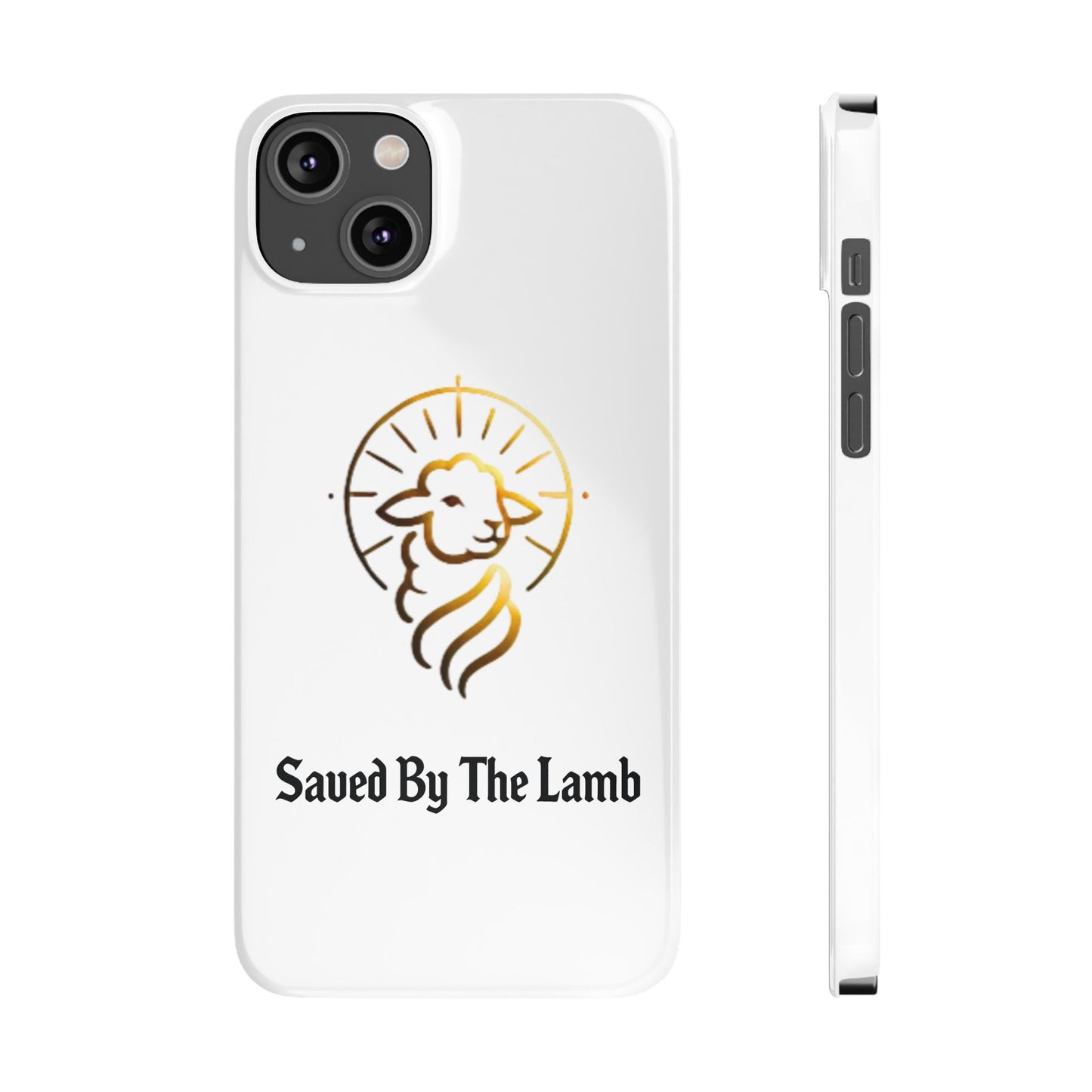 Saved By The Lamb Phone Case