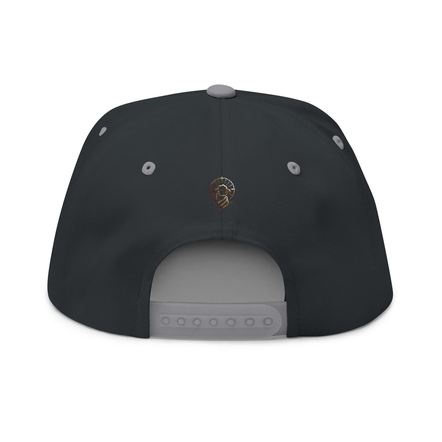 Saved By The Lamb Embroidered Flat Bill Cap