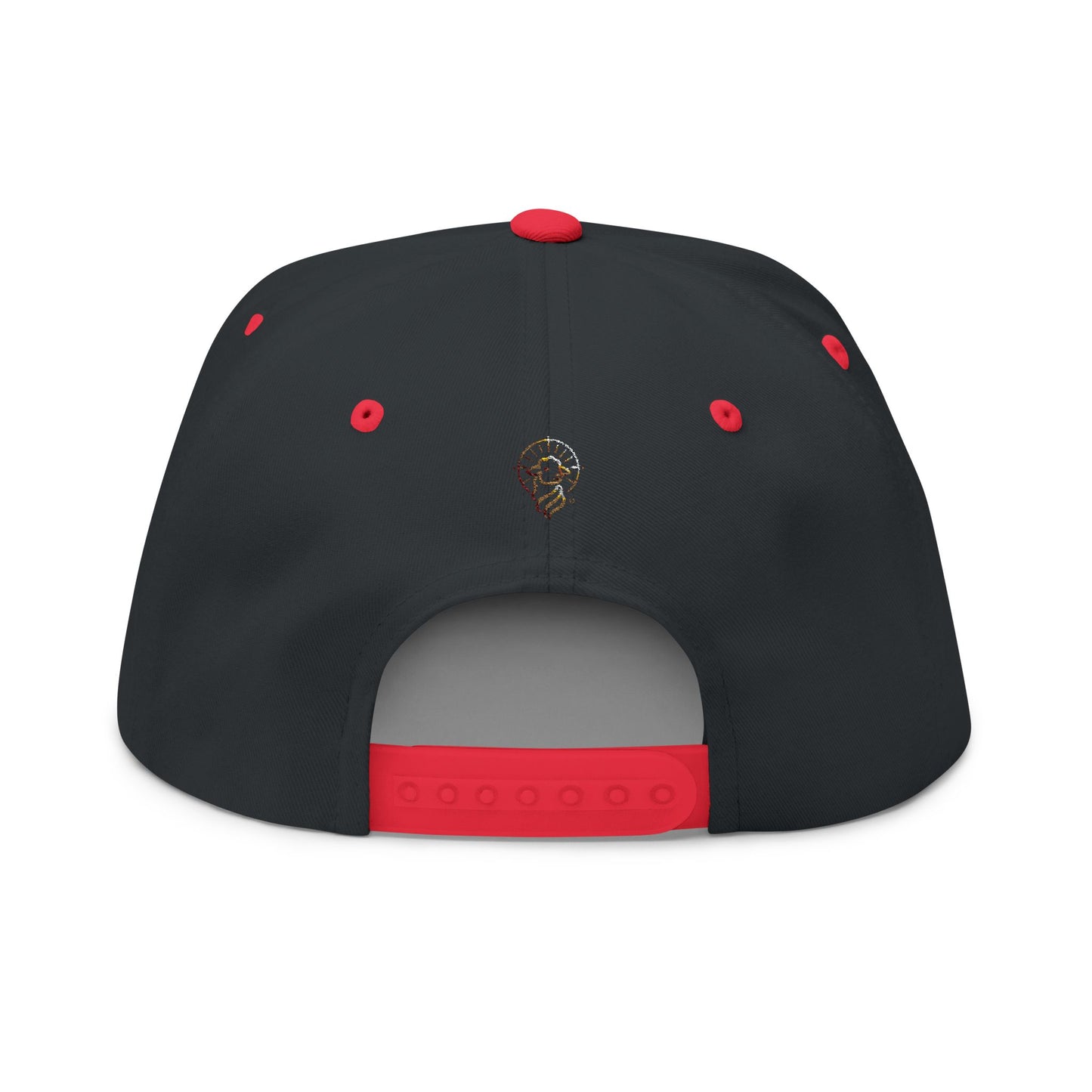 Saved By The Lamb Embroidered Flat Bill Cap