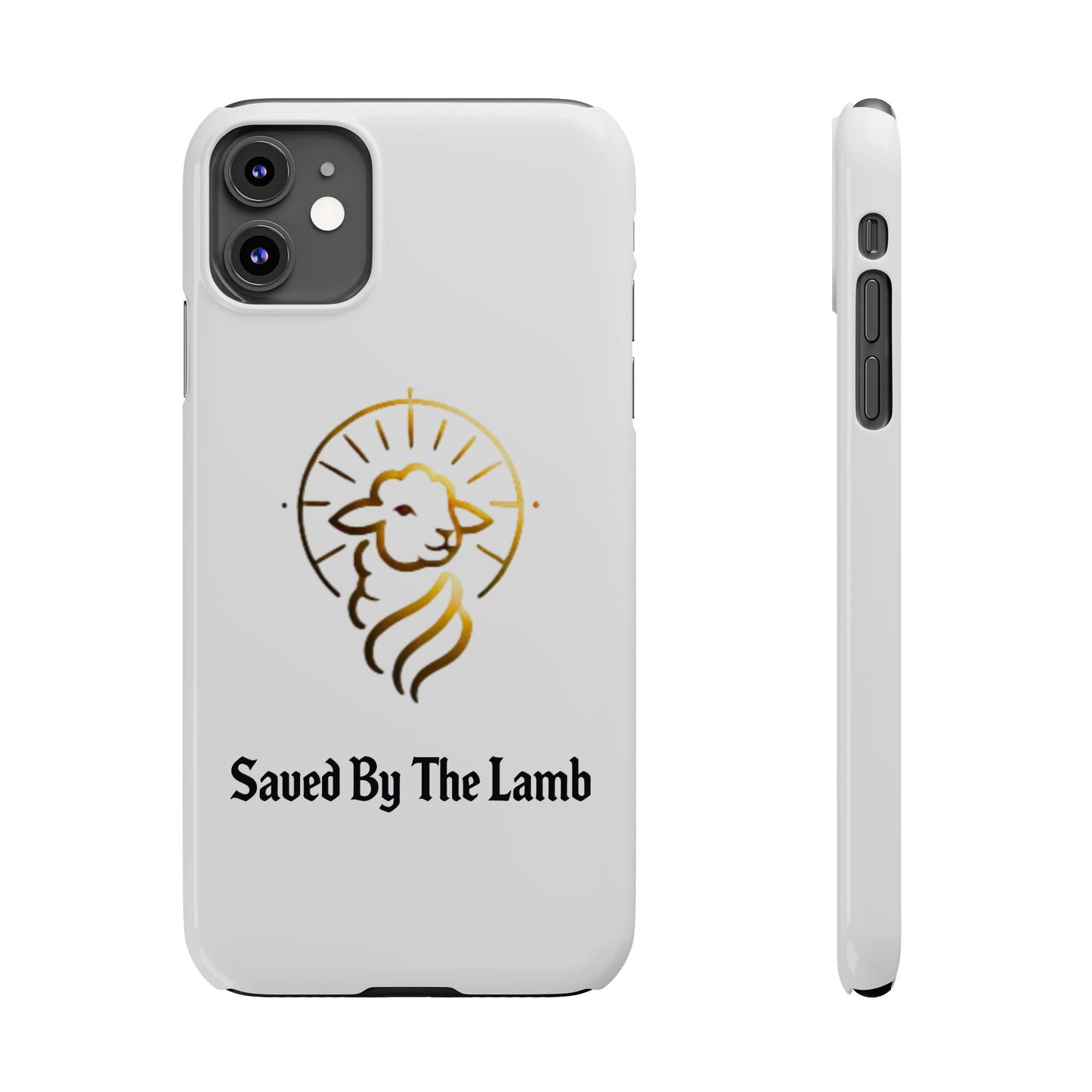 Saved By The Lamb Phone Case