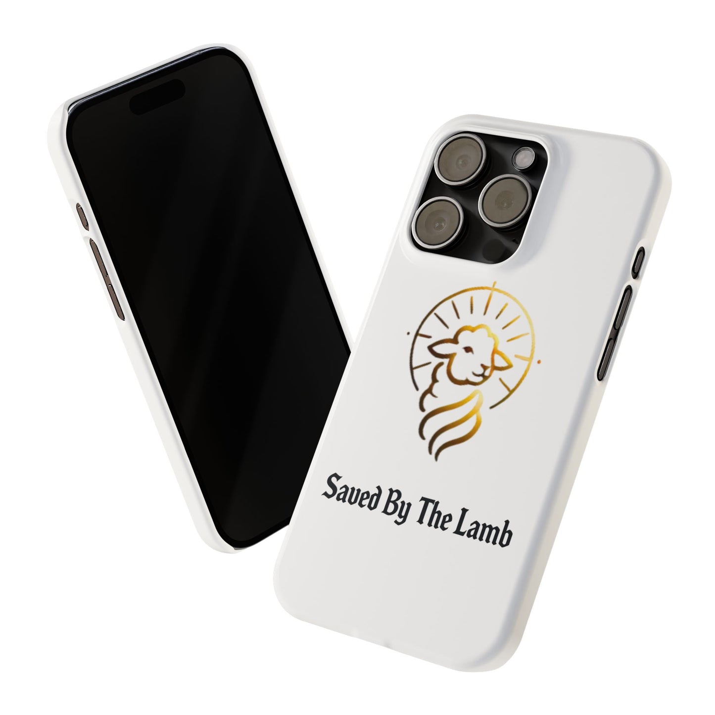 Saved By The Lamb Phone Case
