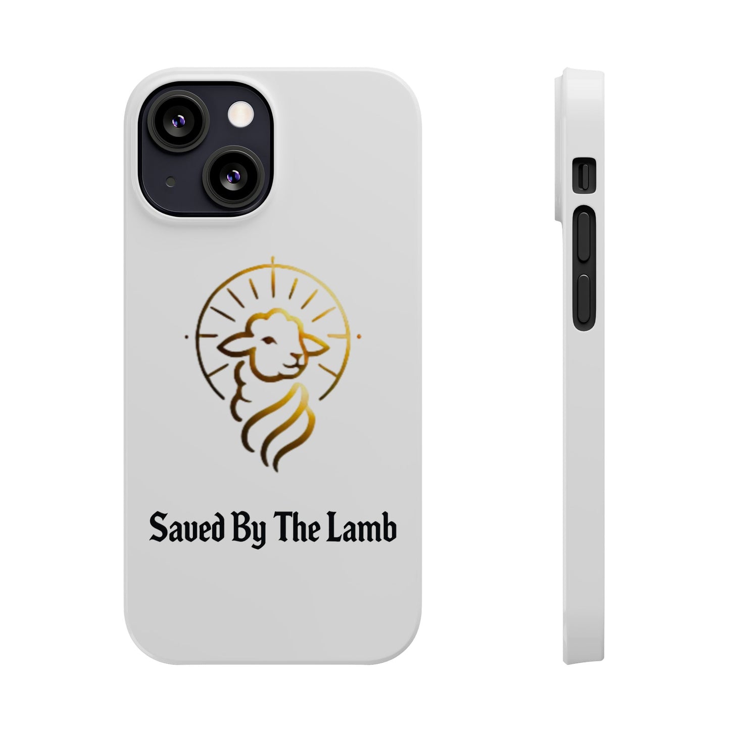 Saved By The Lamb Phone Case