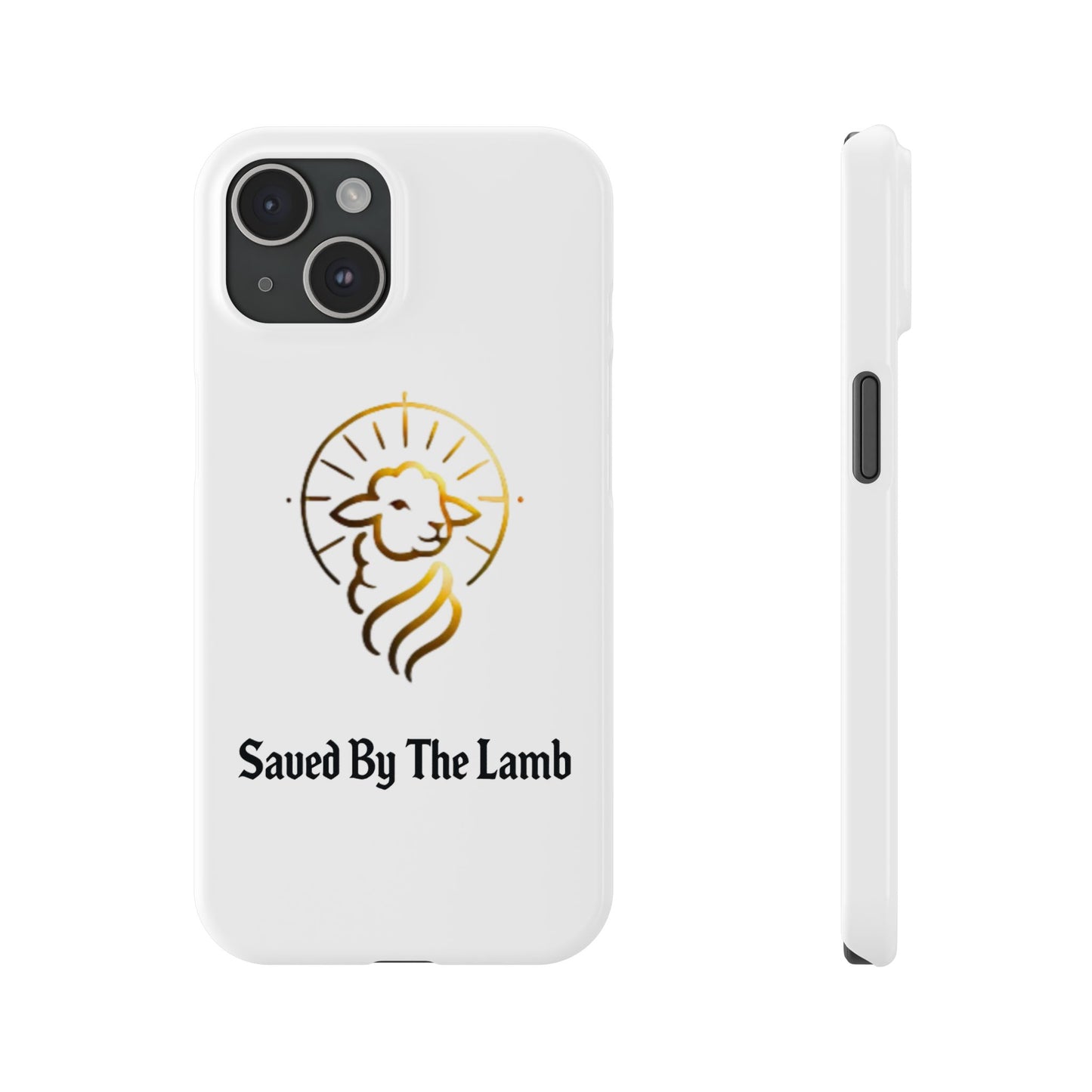 Saved By The Lamb Phone Case