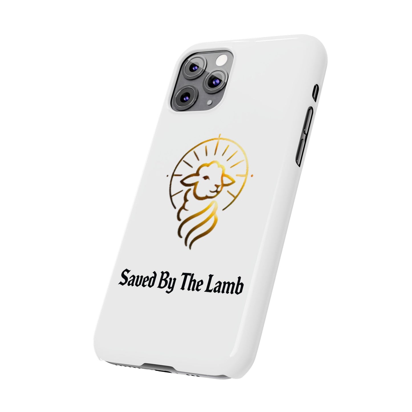 Saved By The Lamb Phone Case