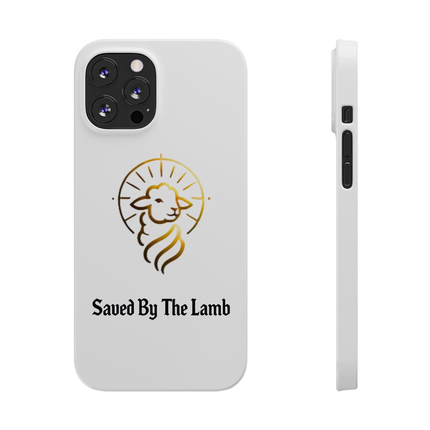 Saved By The Lamb Phone Case