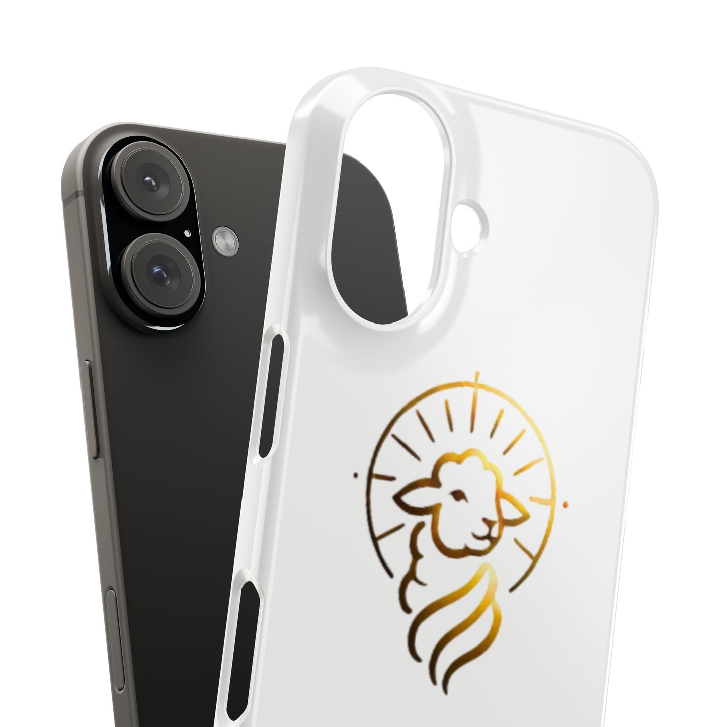 Saved By The Lamb Phone Case