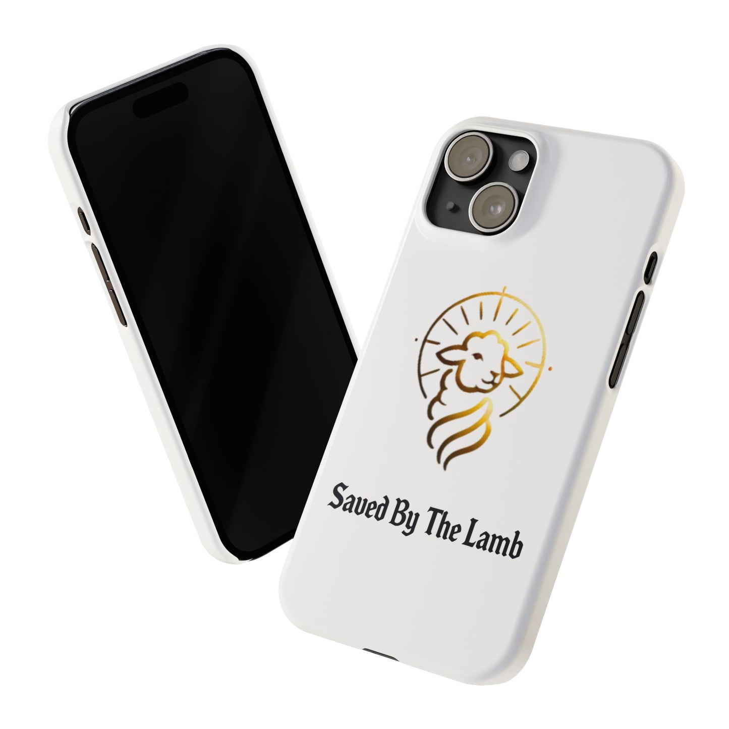 Saved By The Lamb Phone Case