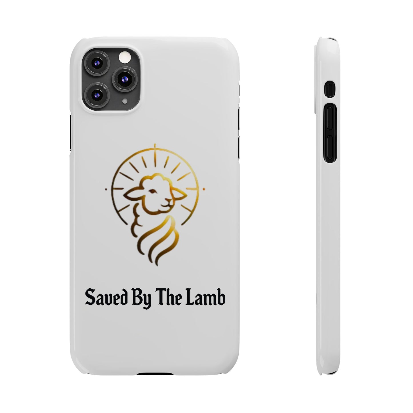 Saved By The Lamb Phone Case