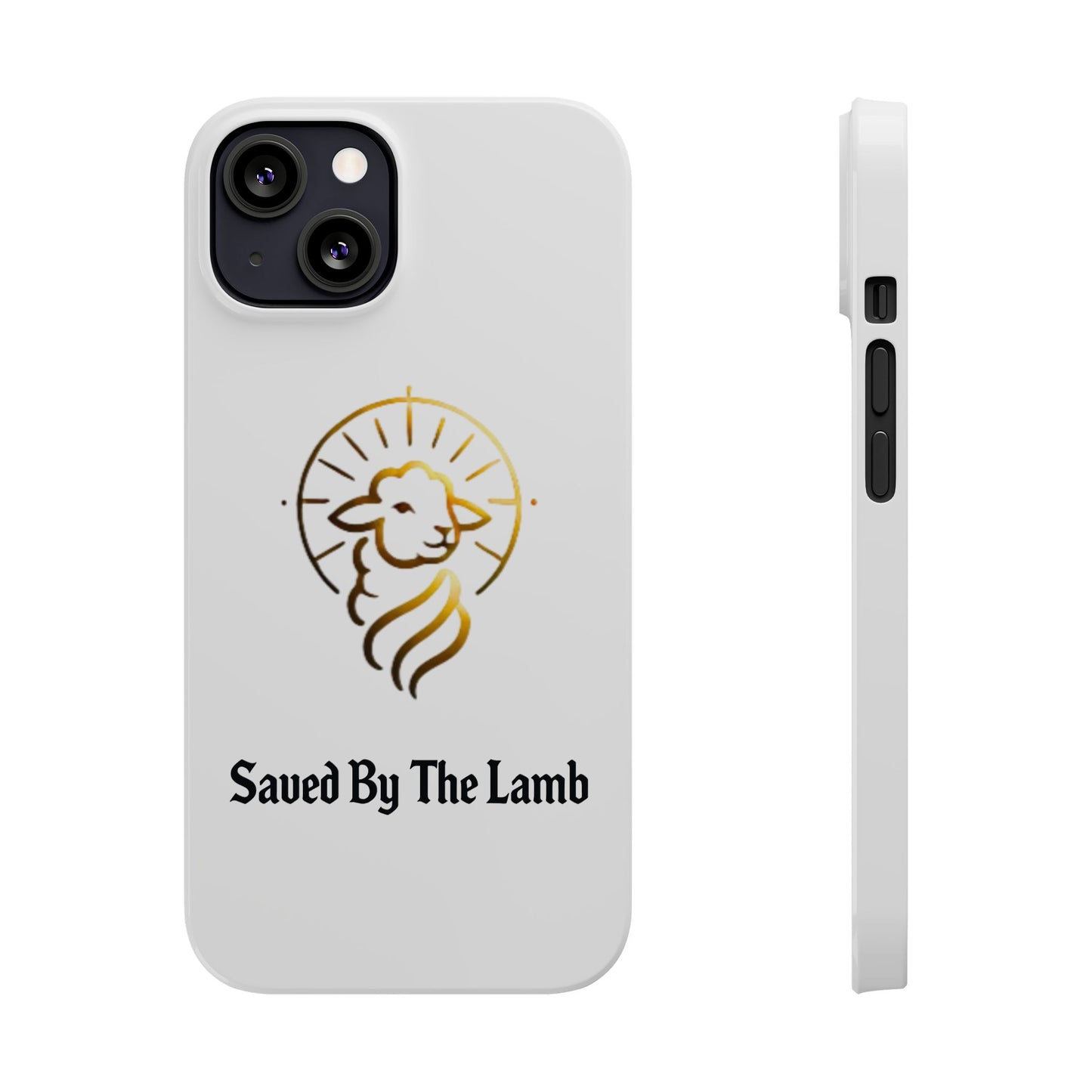 Saved By The Lamb Phone Case
