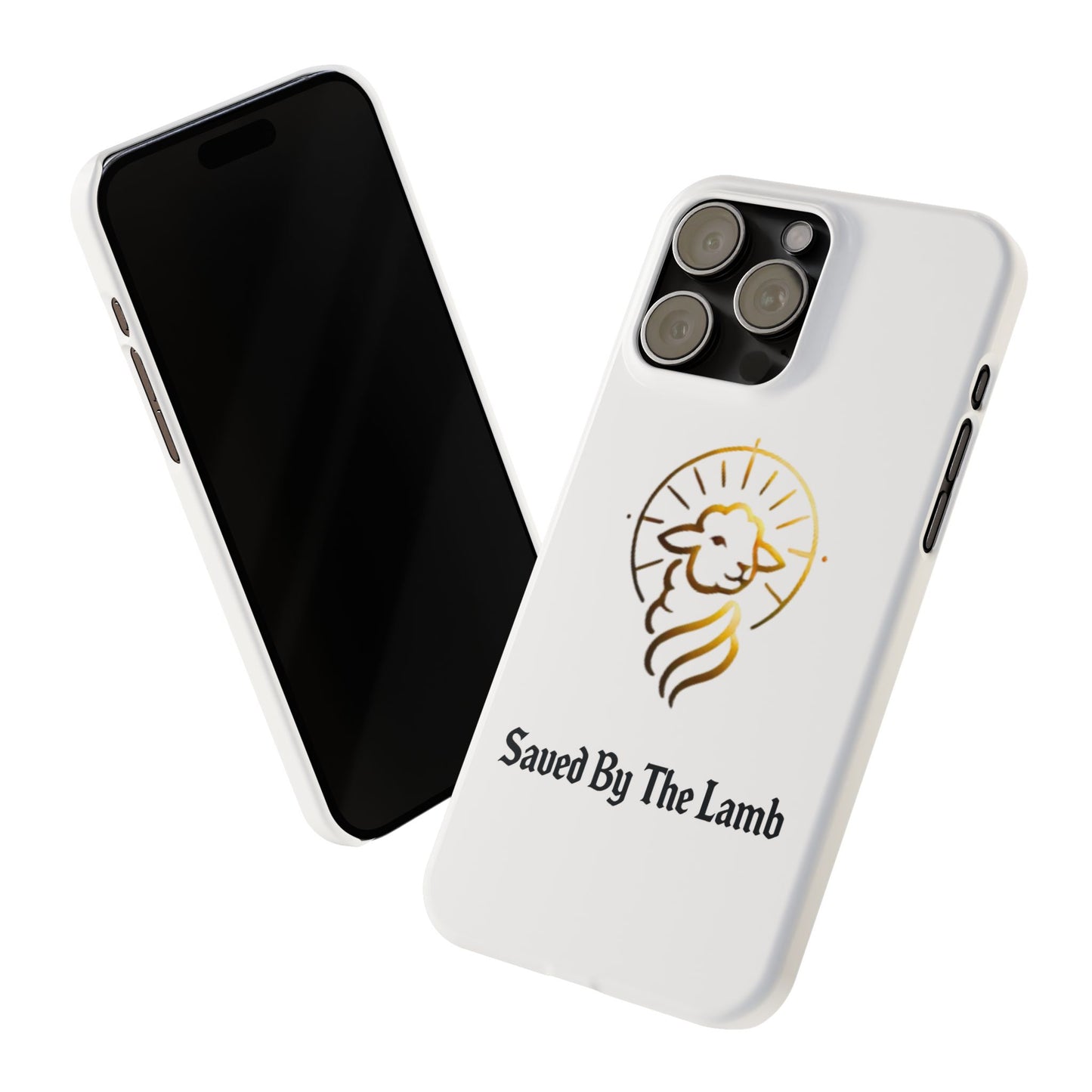 Saved By The Lamb Phone Case