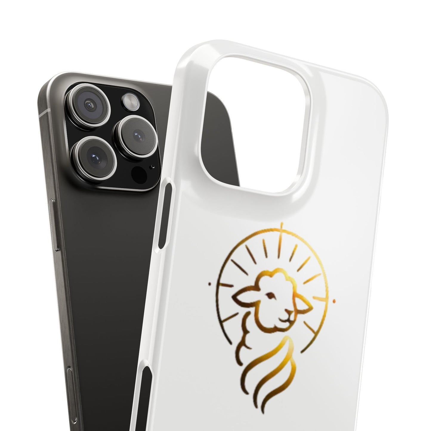 Saved By The Lamb Phone Case