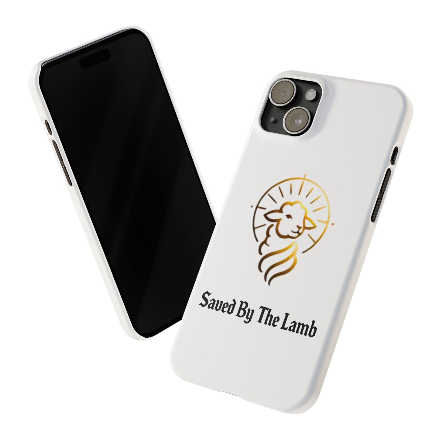 Saved By The Lamb Phone Case
