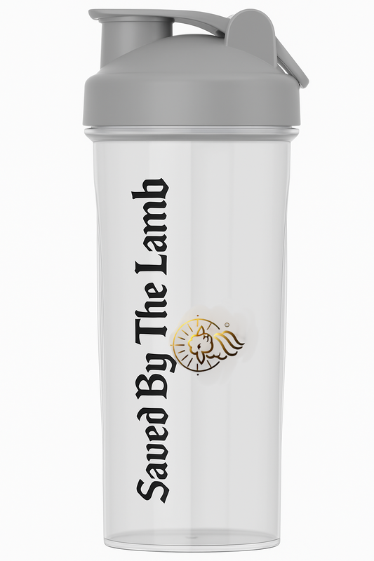 Saved By The Lamb Shaker