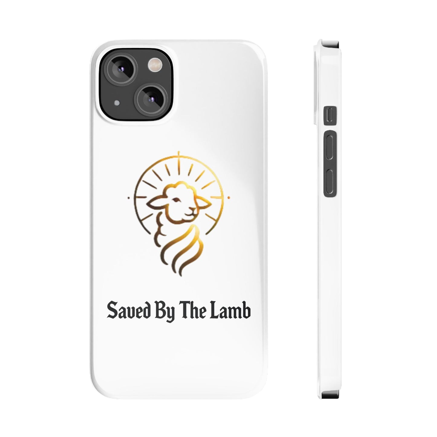 Saved By The Lamb Phone Case