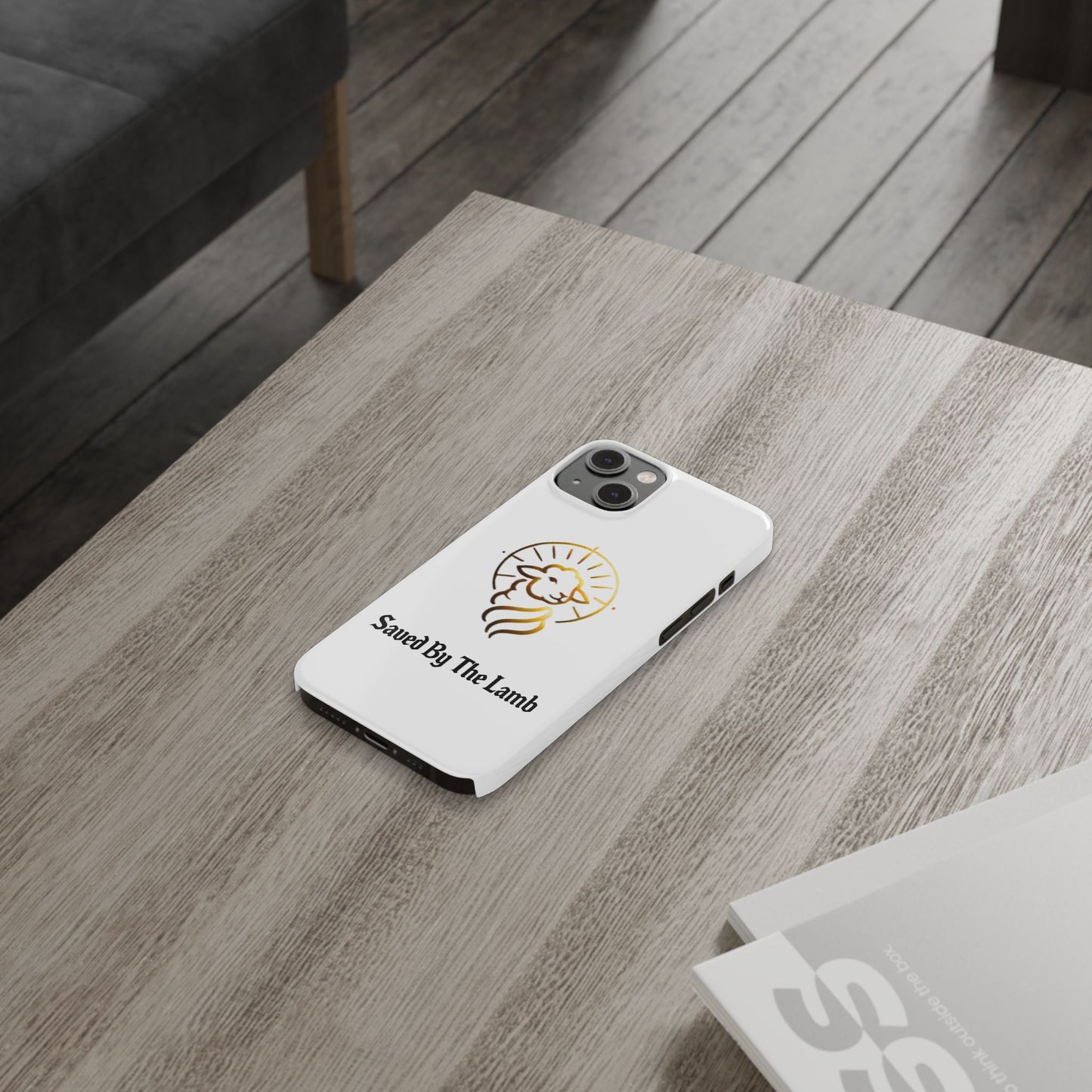 Saved By The Lamb Phone Case