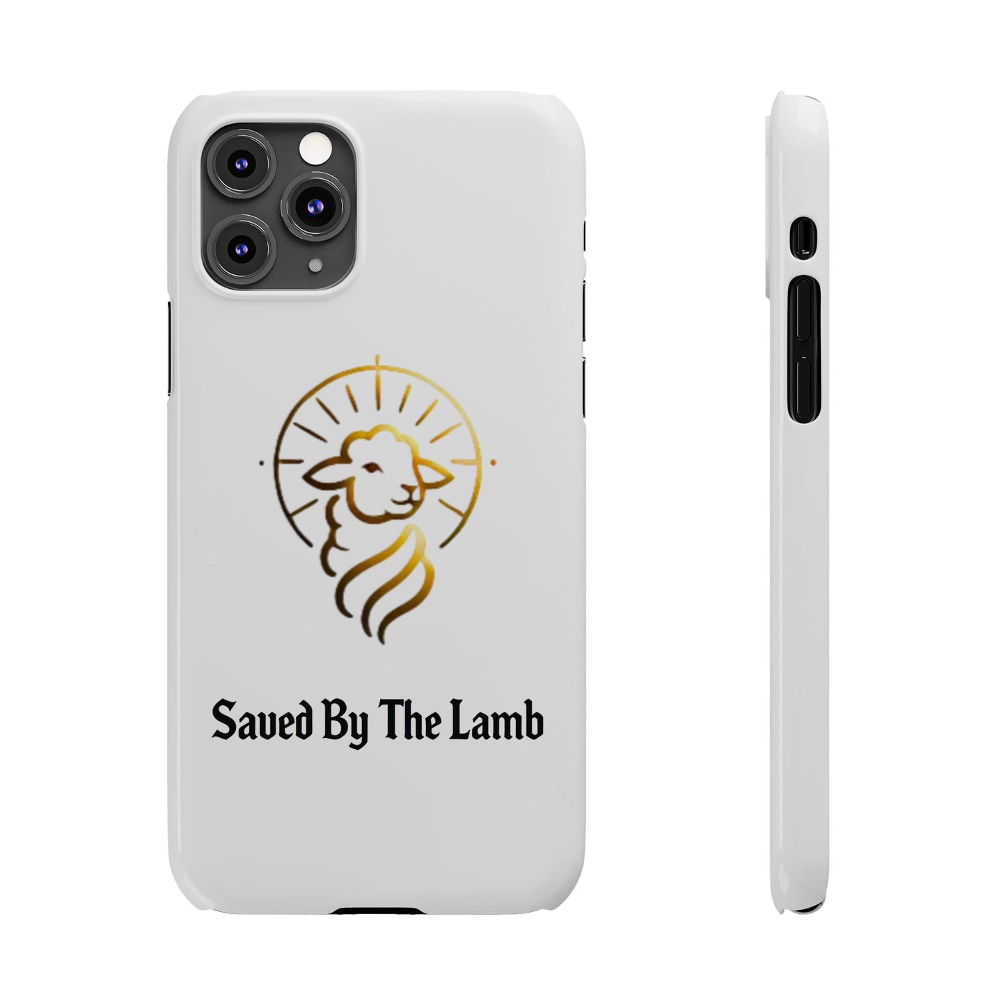 Saved By The Lamb Phone Case