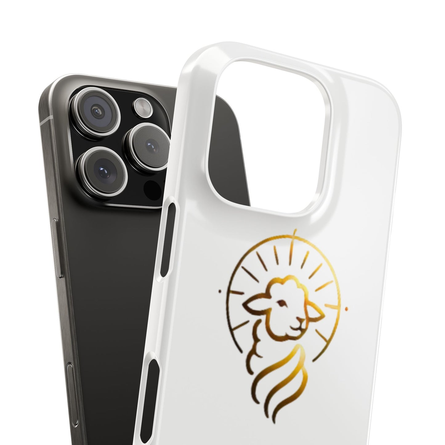 Saved By The Lamb Phone Case
