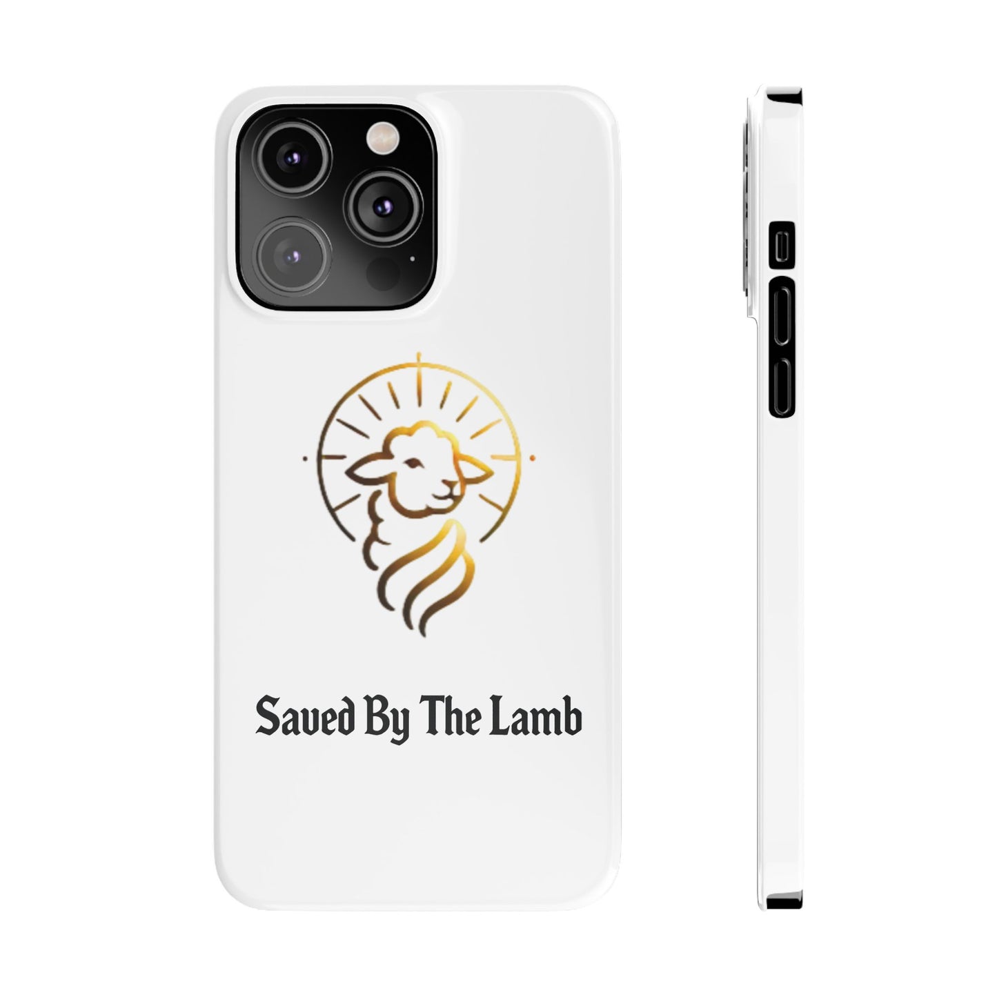 Saved By The Lamb Phone Case