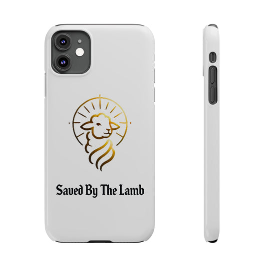 Saved By The Lamb Phone Case