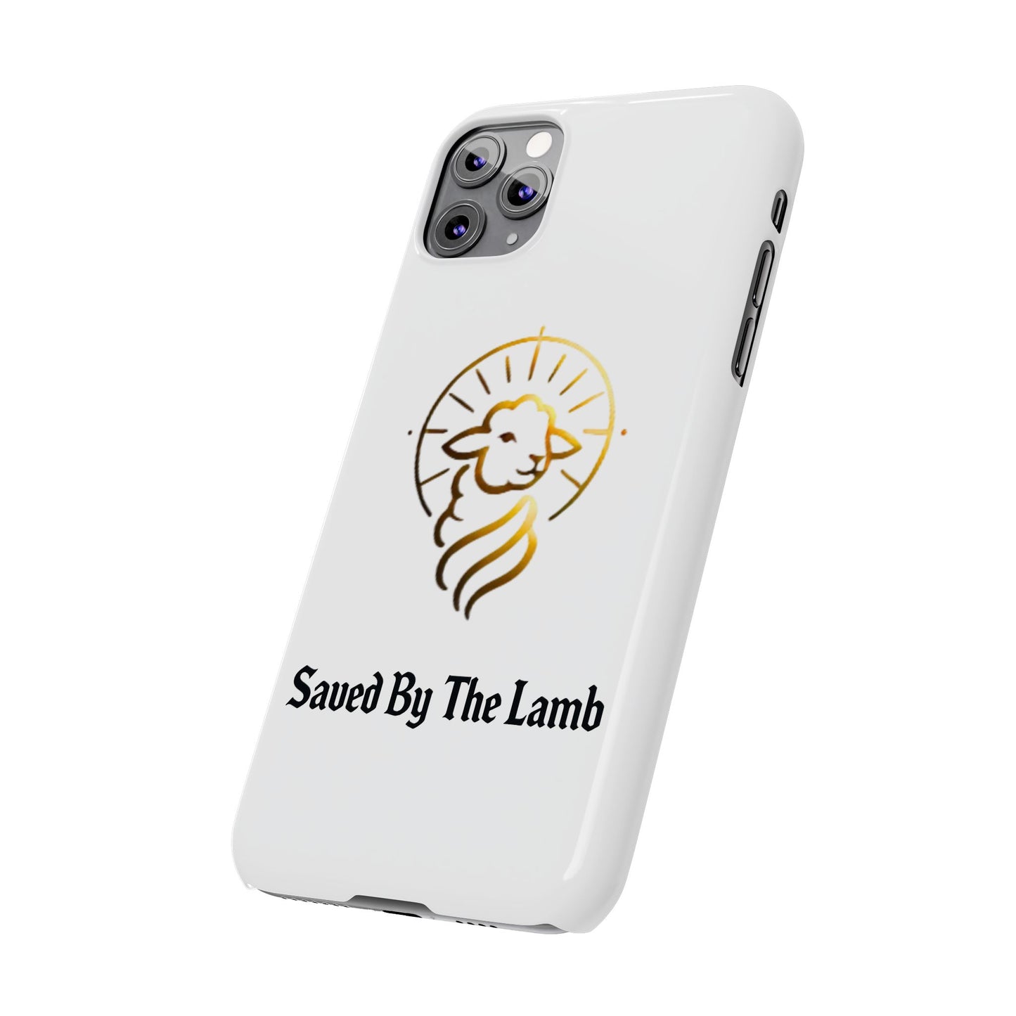Saved By The Lamb Phone Case