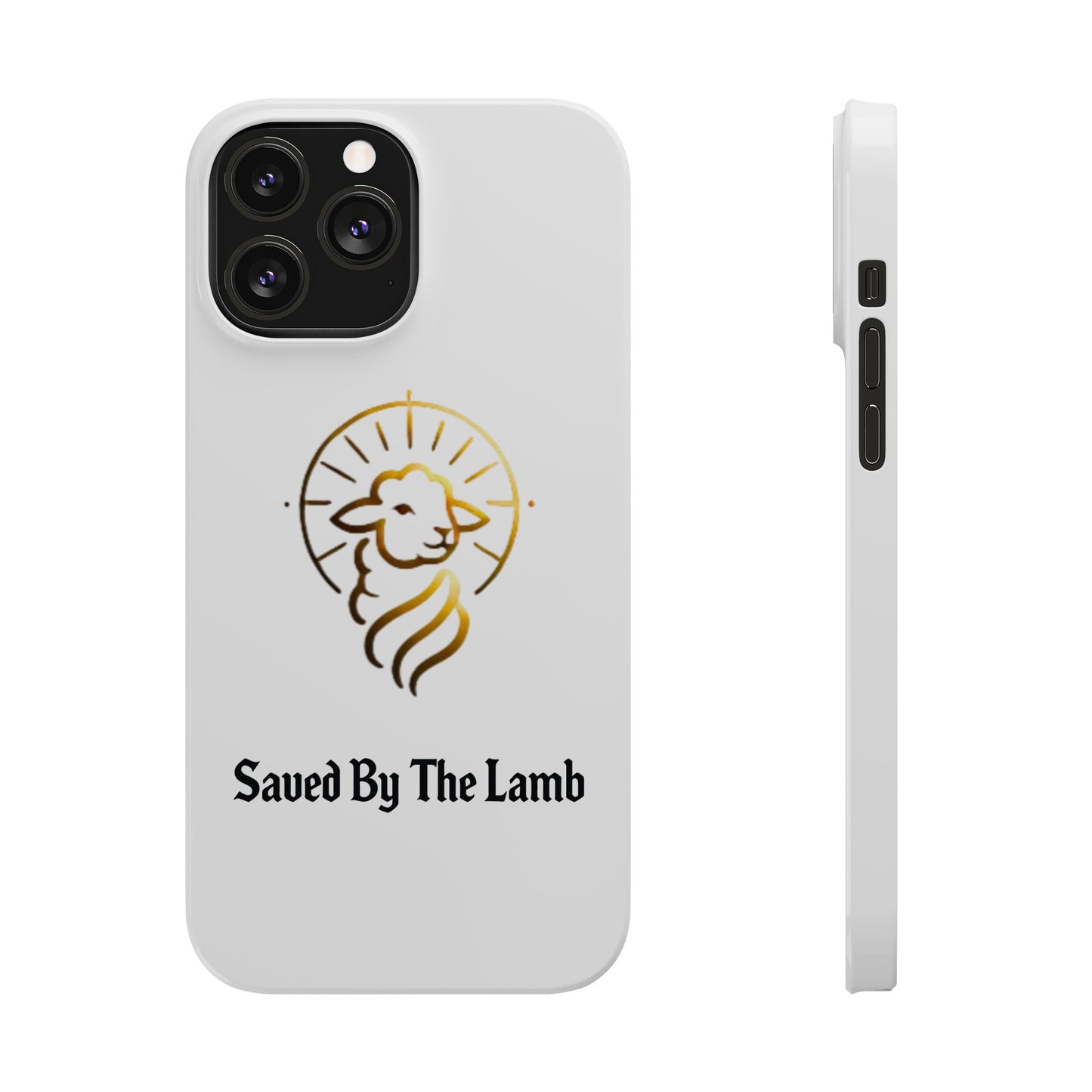 Saved By The Lamb Phone Case